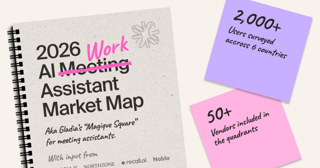 2026 AI Meeting Assistant Market Map — Gladia Research